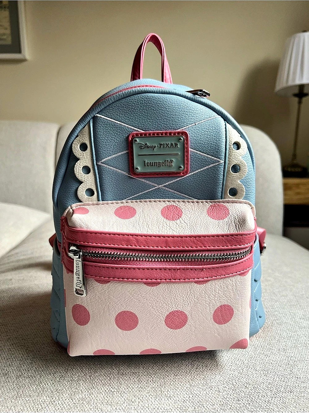 Disney Pixar Bo Peep Loungefly Mini Backpack Like New